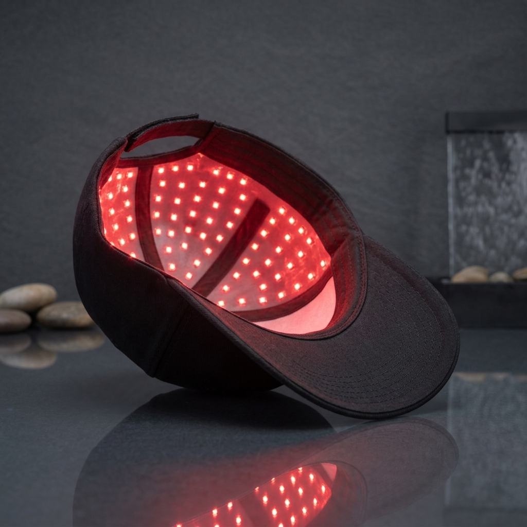 🧑⚕️Red Light Therapy Hair Growth Cap🧢(Results were seen in as little as 6–8 weeks)