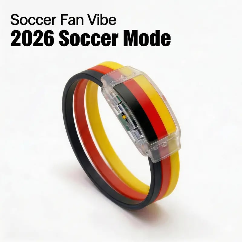 🔥Today Buy 1 Get 1 Free🔥LED Light Up National Flag Wristbands