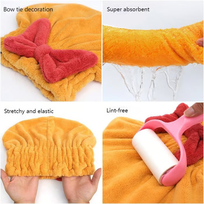 New Super Absorbent Hair Towel Wrap for Wet Hair -Bestseller