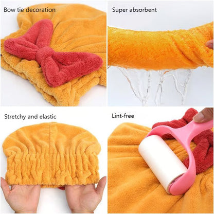 New Super Absorbent Hair Towel Wrap for Wet Hair -Bestseller