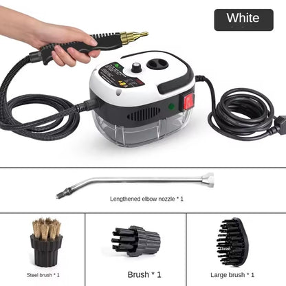2500W High Temperature Pressure Steam Cleaner for Home Kitchen Portable Handheld Cleaning Machine for Car Auto