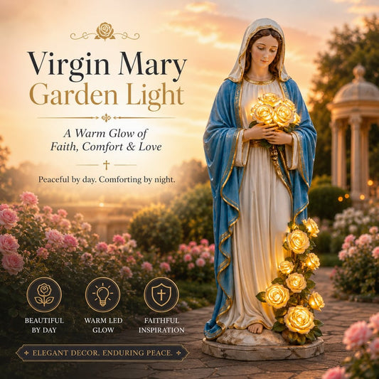 🔥Last Day 50% OFF 💗Virgin Mary Garden Light