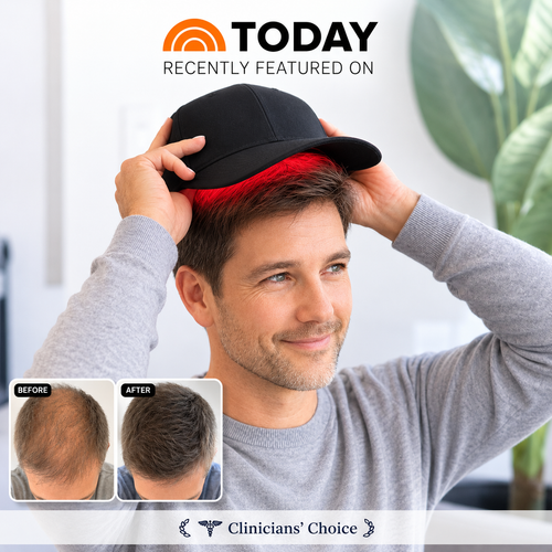 🧑‍⚕️Red Light Therapy Hair Growth Cap🧢(Results were seen in as little as 6–8 weeks)