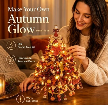 🎄DIY Beaded Christmas Tree Kit – 🎅Create Your Own Sparkling Holiday Decoration
