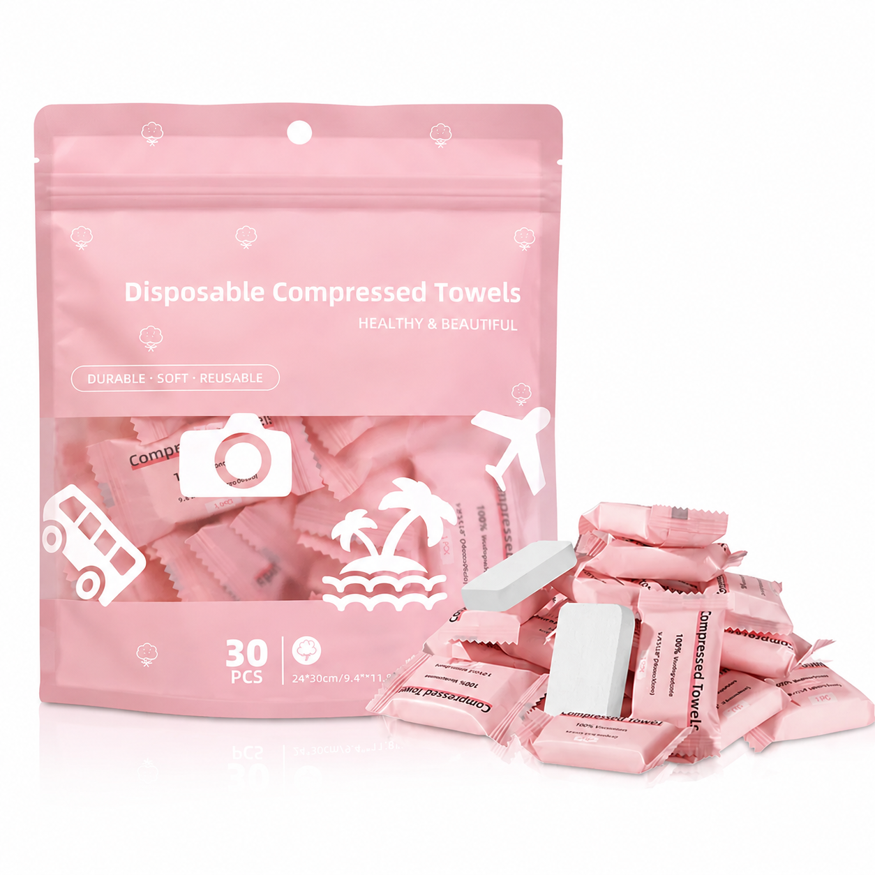 💧Compressed Towels Tablets(30PCS)
