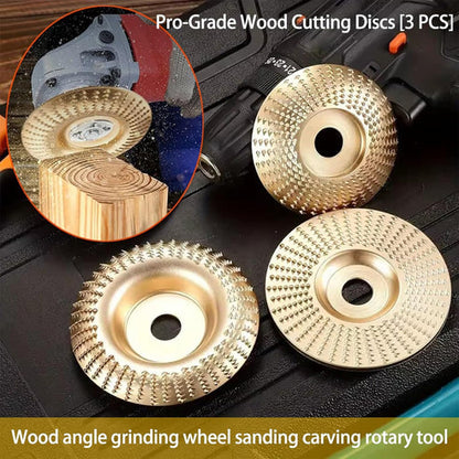 Last Day 49% OFF🔥Heavy-Duty Wood Carving Disc Set (3PCS)