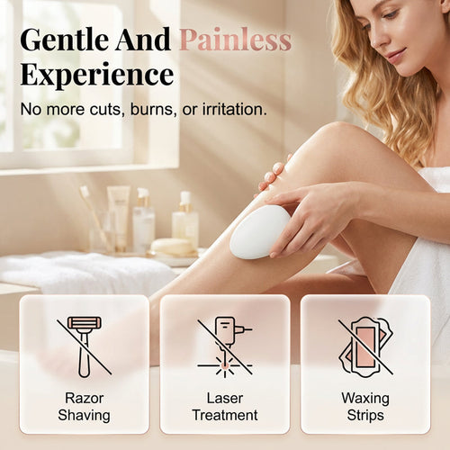 Ergonomic Hair Removal Tool with Protective Cover