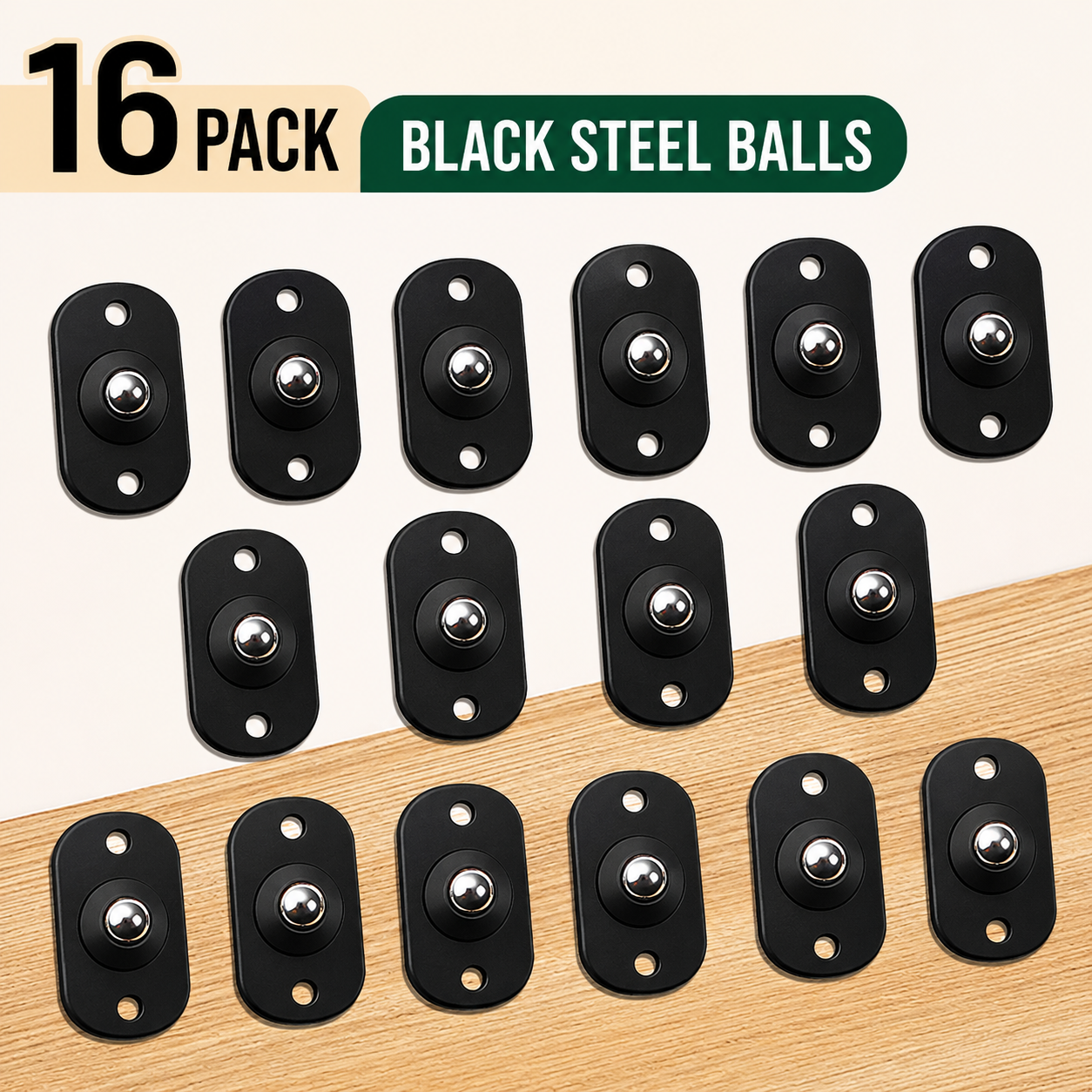 💥16PCS Mini Rolling Wheels🛋️ Turn Anything into Mobile Storage