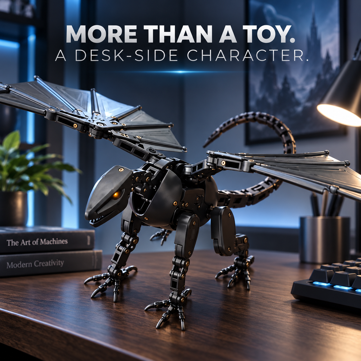 🐉 DragonMorph – Egg to Dragon Transforming Mechanical Toy