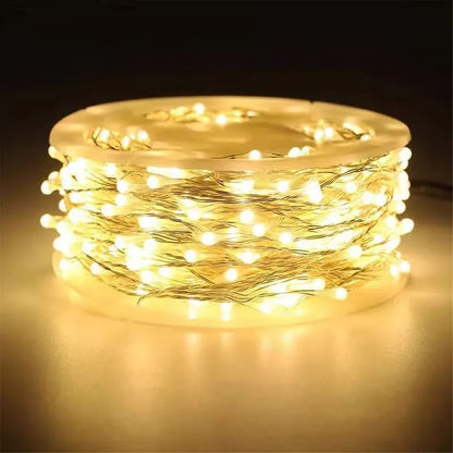🎁Last Day 49% OFF - 💡LED Copper Wire Firecracker Light String✨