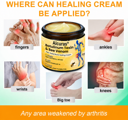 ✨Official Flagship Store✨Alcuras® Botulinum Toxin & Bee Venom Pain-Relief Bone Healing Cream