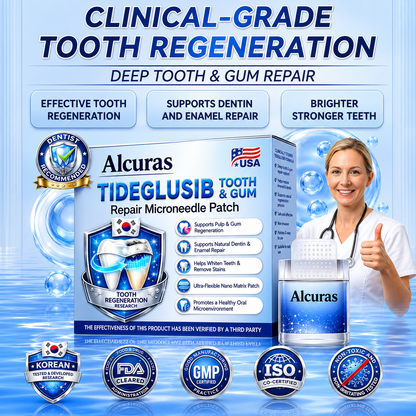 Alcuras® 🦷Fast‑Dissolving Tooth & Gum Repair Oral Strips ✨