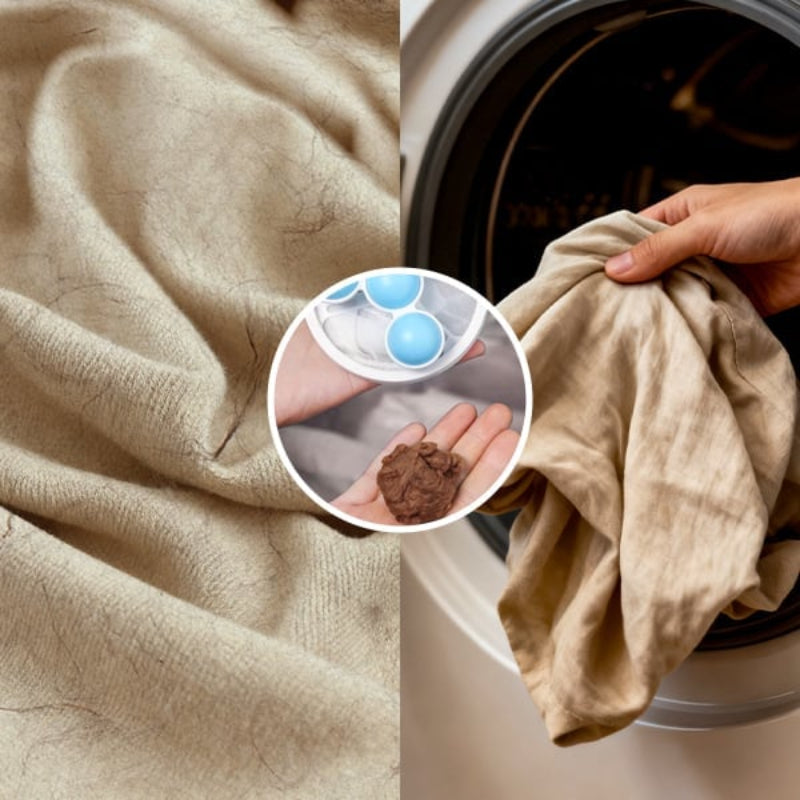 🧺 Up to 50% OFF ✨ Washing Machine Hair Catcher Filter – Floating Lint & Pet Hair Removal Laundry Ball