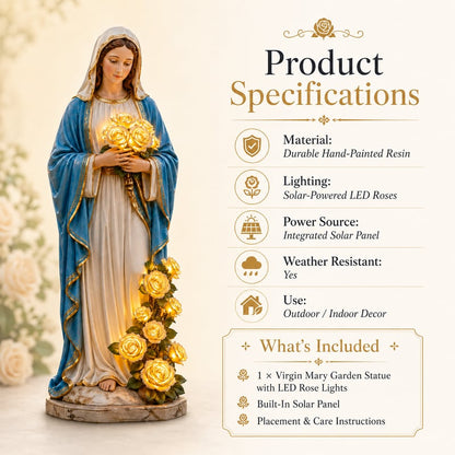 🔥Last Day 50% OFF 💗Virgin Mary Garden Light