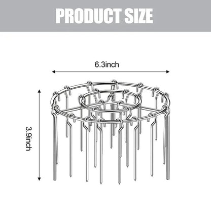 Stainless Steel Air Fryer Vertical Grill