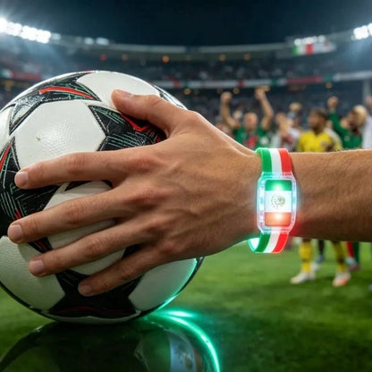 🔥Today Buy 1 Get 1 Free🔥LED Light Up National Flag Wristbands