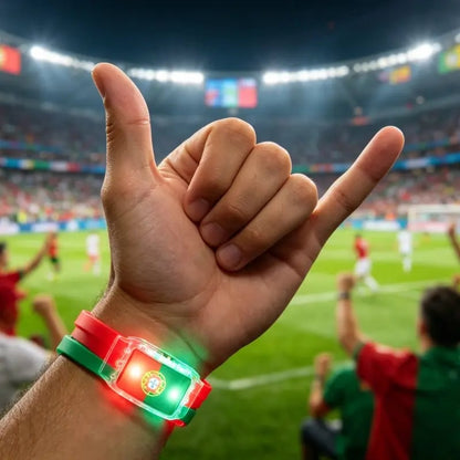 🔥Today Buy 1 Get 1 Free🔥LED Light Up National Flag Wristbands