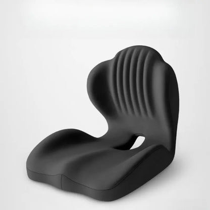 Ergonomic Memory Foam Seat Cushion with Lumbar and Back Support, Relieves Back Pain, Reduces Pressure