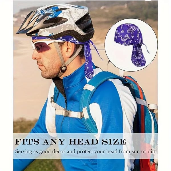 Last day 49% OFF🔥Paisley Cooling Headscarf Cap
