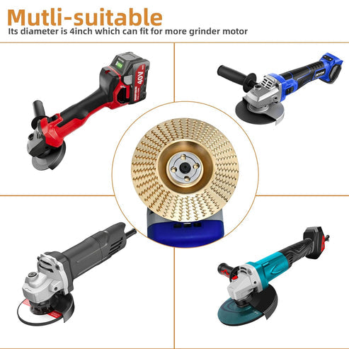 Last Day 49% OFF🔥Heavy-Duty Wood Carving Disc Set (3PCS)