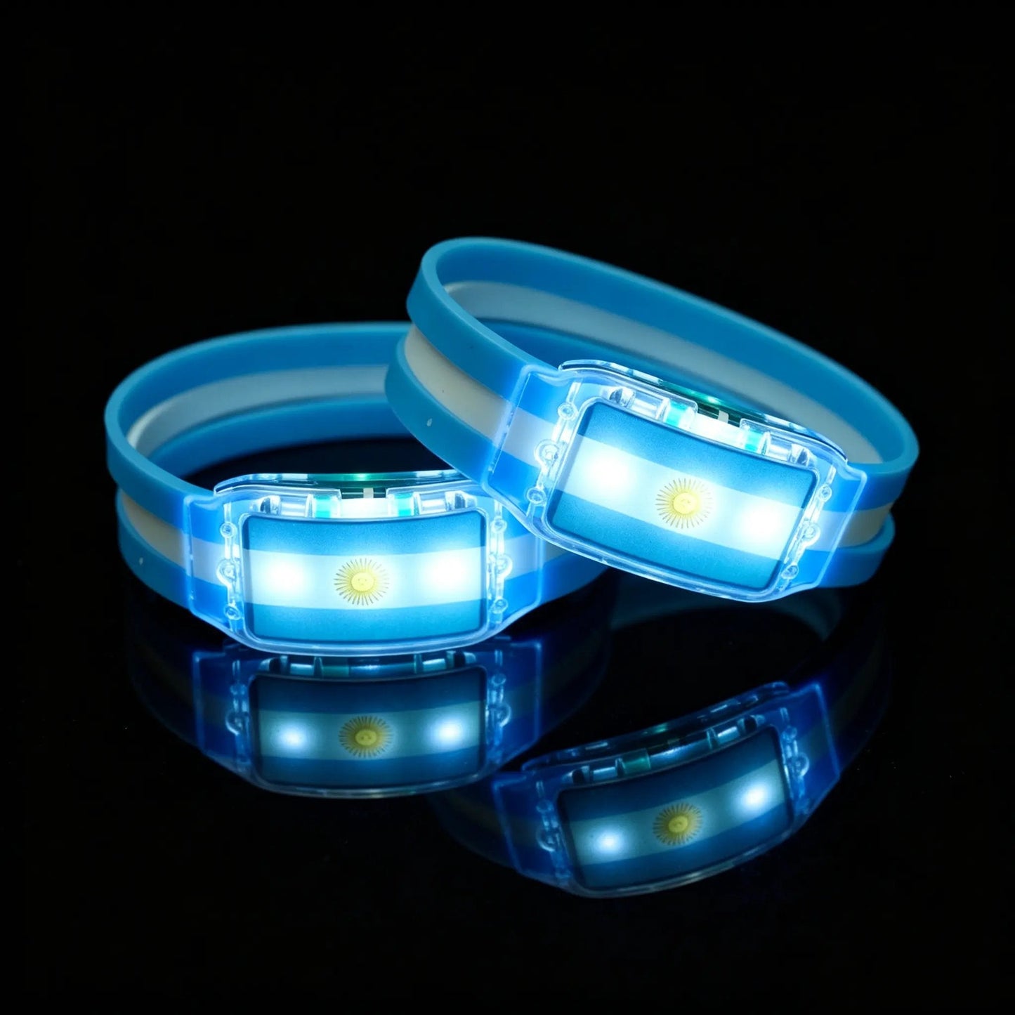 🔥Today Buy 1 Get 1 Free🔥LED Light Up National Flag Wristbands
