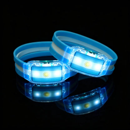 🔥Today Buy 1 Get 1 Free🔥LED Light Up National Flag Wristbands