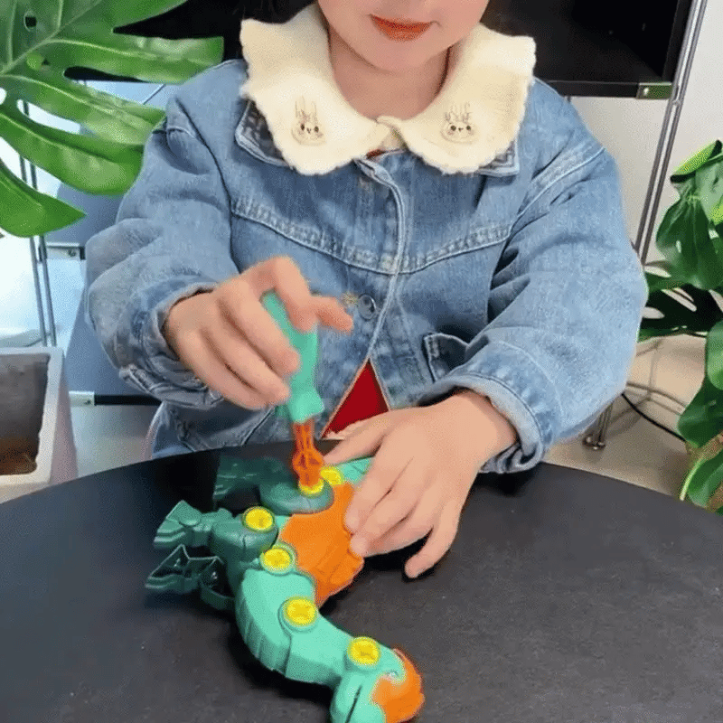 DIY Build & Transform Dinosaur Egg Toy