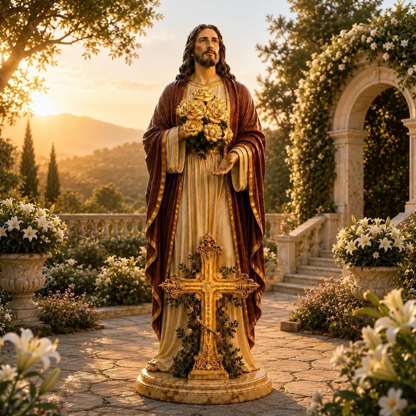 🔥Last Day 50% OFF 💗Virgin Mary Garden Light