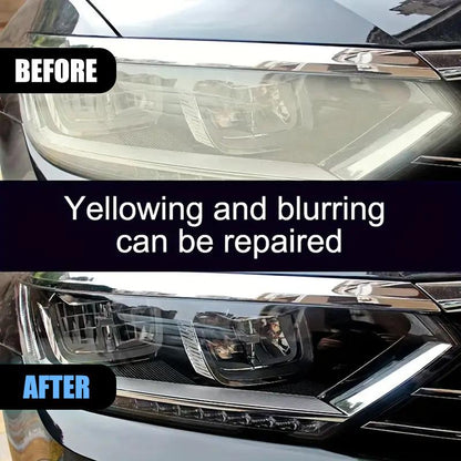 🚘Alcuras® Automotive Headlamp Restoration Fluid Kit