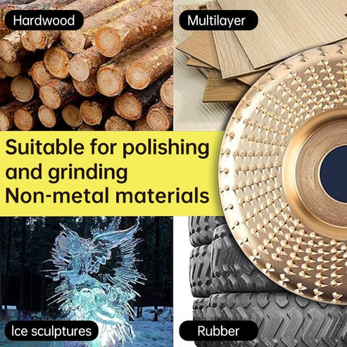 Last Day 49% OFF🔥Heavy-Duty Wood Carving Disc Set (3PCS)