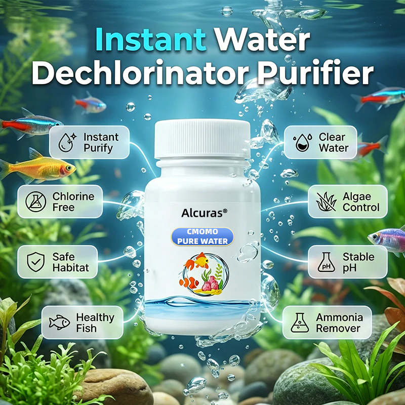⏰🔥50% OFF! 🌿 Instant Water Dechlorinator – Safe & Healthy Fish Tanks 🐠