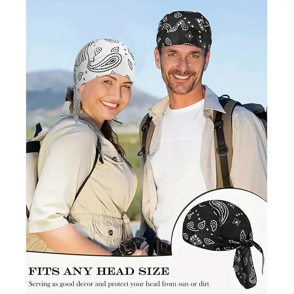 Last day 49% OFF🔥Paisley Cooling Headscarf Cap