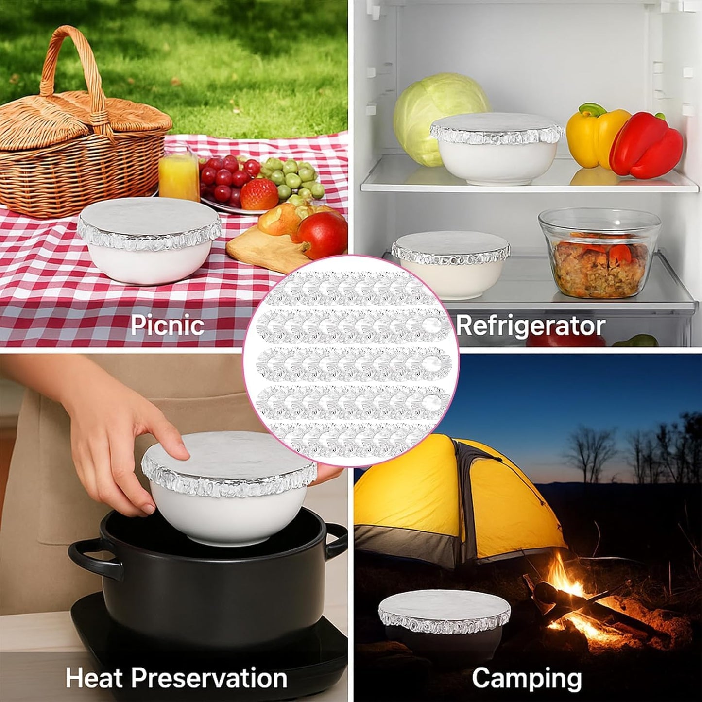 🎁🎉Limited time offer: 50% off this week.🎉☀️Reusable aluminum foil thermal insulation film