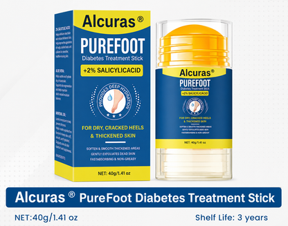 Last Day 49% OFF🔥Alcuras® Pure Foot Diabetes Treatment Stick