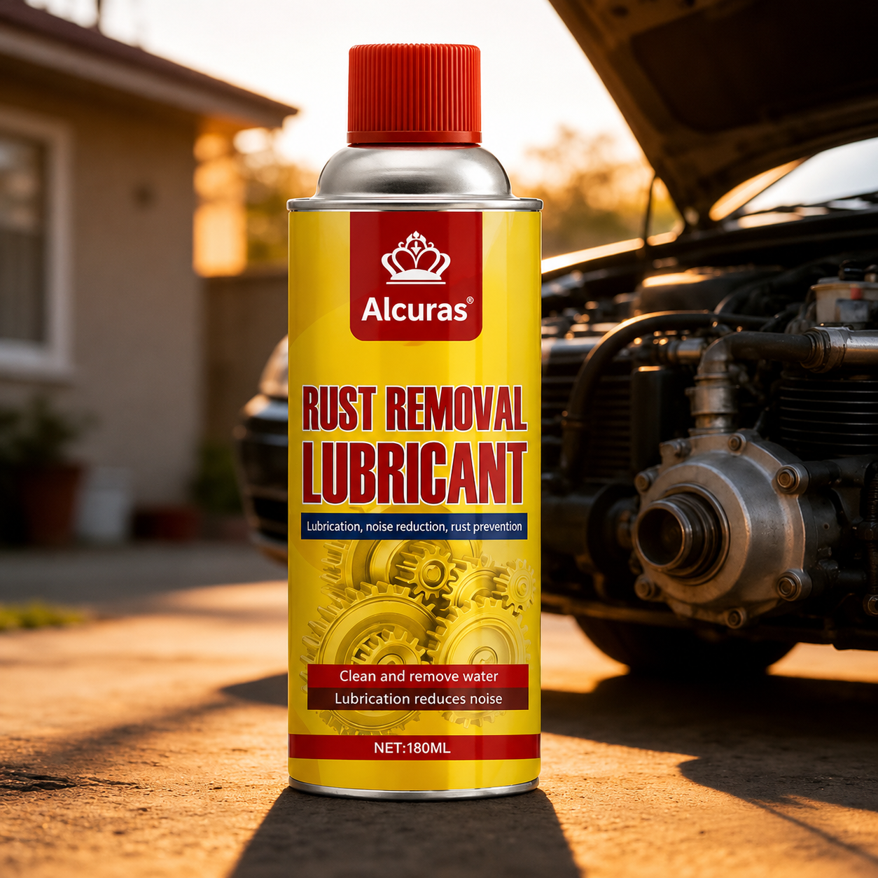 Limited-time 75% off⏰Anti-Rust Lubricant Spray & Rust Remover